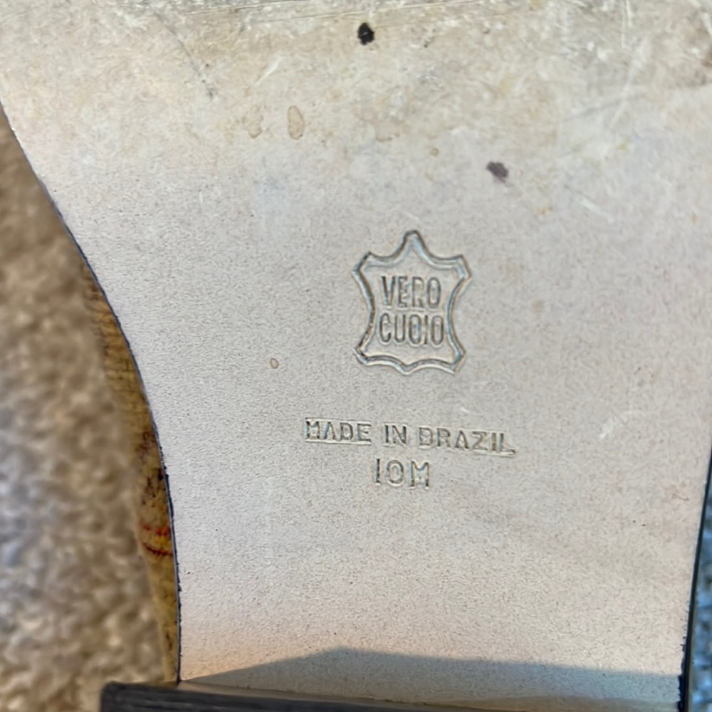 Designer Matisse Woven Tapestry Pointed Mules - image 6